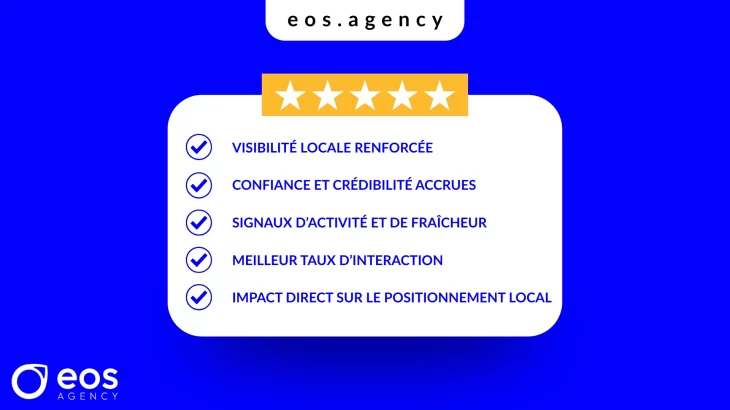 Impact des avis clients sur le référencement local